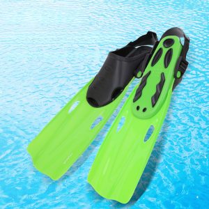 1 pair Unisex Lightweight Floating Swimming Fins for Swimming and Snorkeling