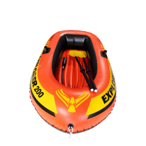 2-Person Inflatable Kayak - Durable PVC, Perfect for Drifting & Adventure