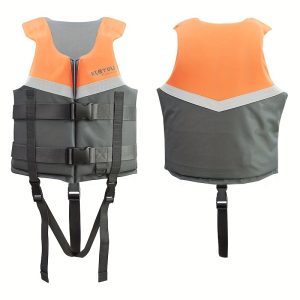 600D Nylon Lifejacket Life Jacket, 50N Adult Buoyancy Life Vest, Portable Survival Life Jacket For Ships, Suitable For Outdoor Fishing